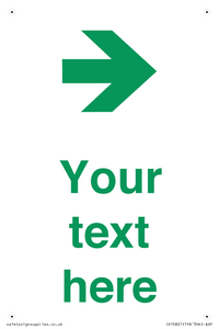 Custom Safe Condition inverse: Green right arrow